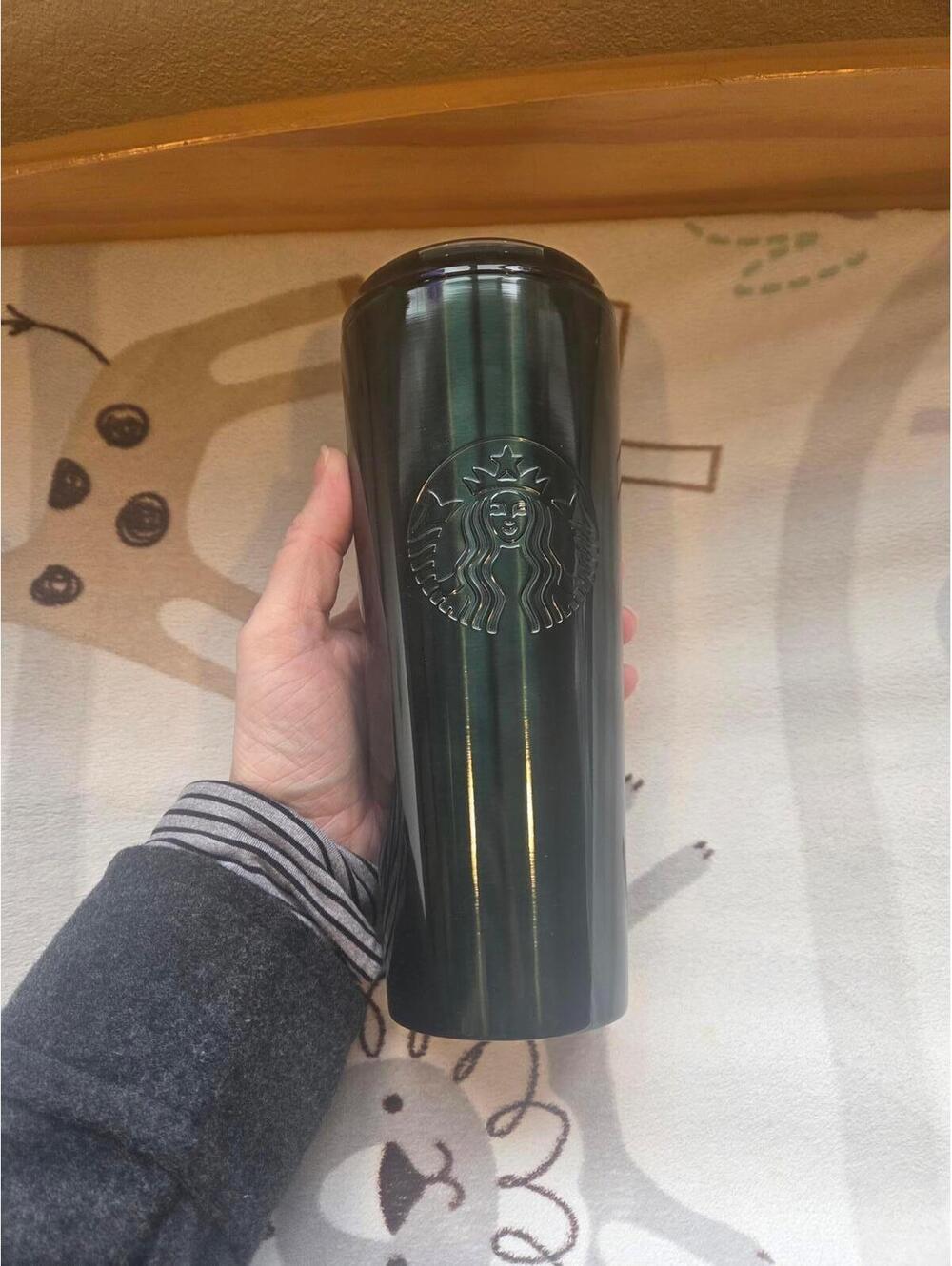 Starbucks cold brew Stainless Steel Travel Tumbler - Dark Green